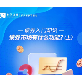 债券入门知识丨债券市场有什么功能？（上）