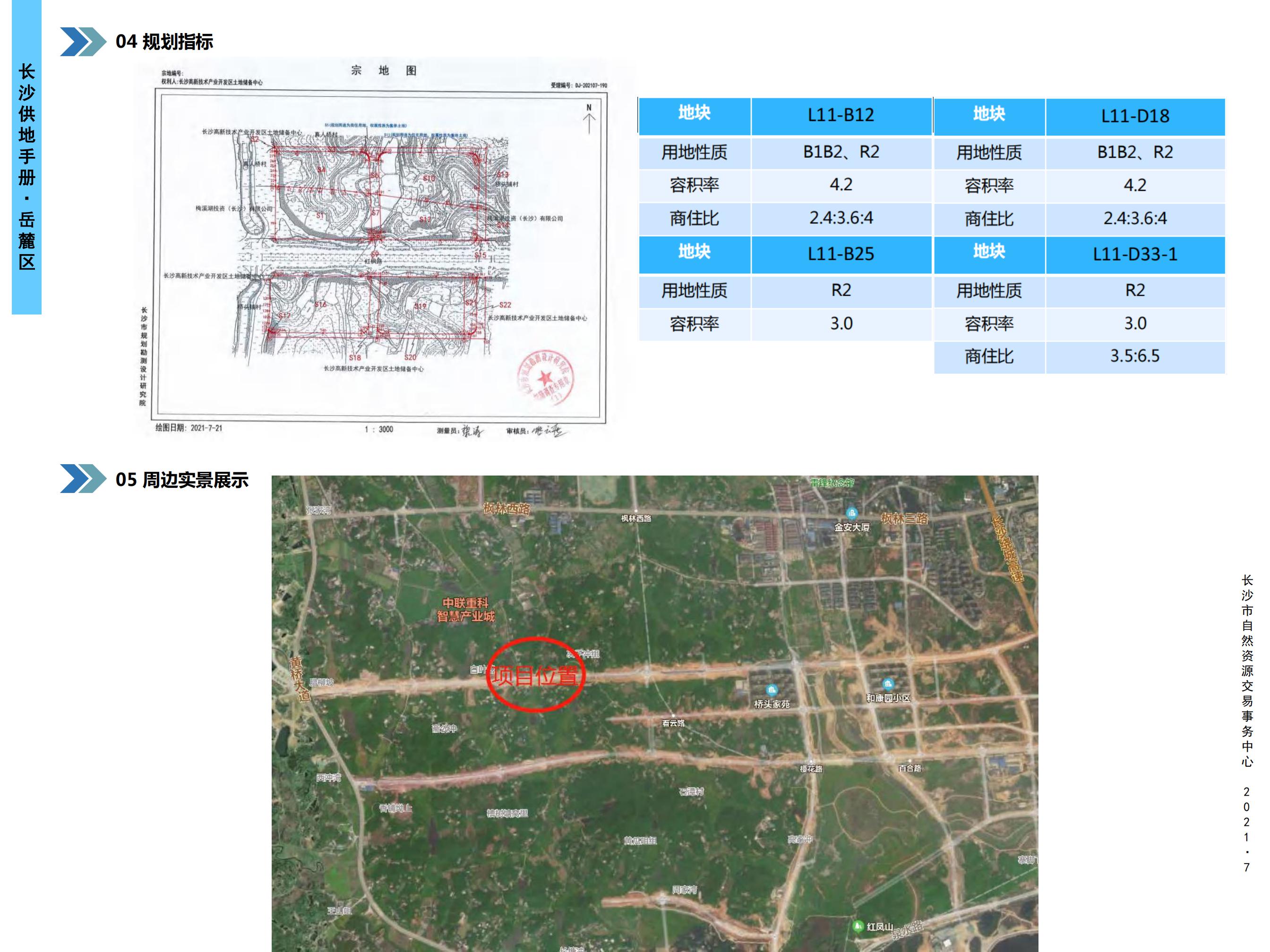 枫林路以南片L11-B12等4个地块