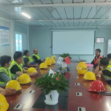 筑牢工地安全 中国二十冶水竹湖学校建设项目全力应对高温天保交付