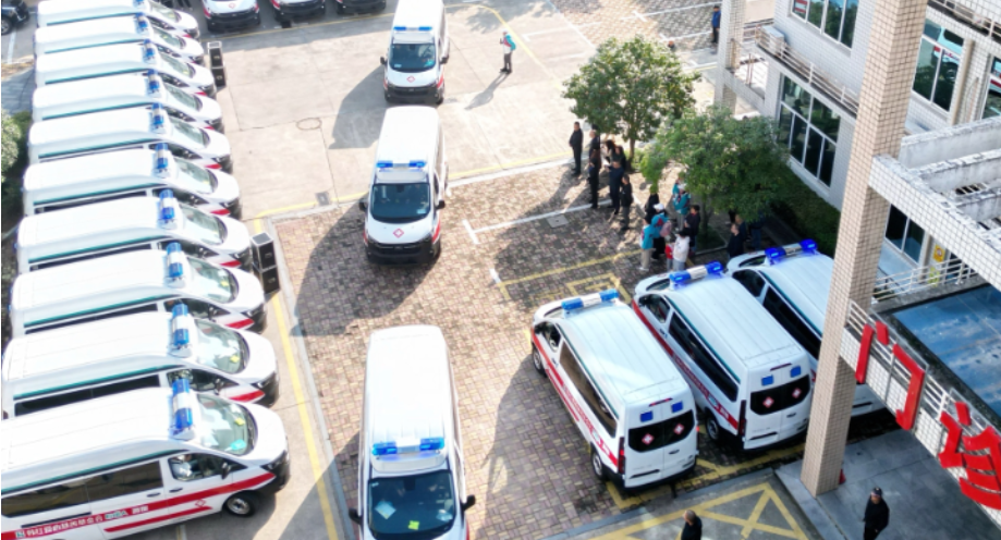 20辆救护车出发！“韩红爱心·援湘公益行动”捐赠暨发车仪式举行