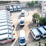 20辆救护车出发！“韩红爱心·援湘公益行动”捐赠暨发车仪式举行