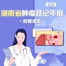 一图看懂 | 2024湖南省肿瘤登记年报发布