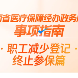 湘办｜工作有变化，职工医保需终止参保？办理操作指南来了