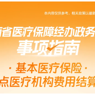 湘办｜湖南基本医疗保险定点医疗机构费用结算办理操作指南