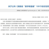 威胜信息区块链项目入选湖南省“数字新基建”标志性项目名单