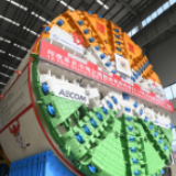 中国出口印度最大直径盾构机发运 2分钟超震撼视频还原生产现场