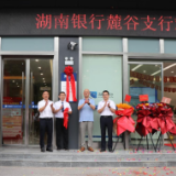 视频丨湖南银行长沙麓谷支行开业 打造服务园区亮丽名片