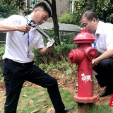 长沙加强居民住宅区消火栓管理 消防栓穿上了“新衣服”