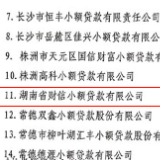 财信小贷获评“湖南省优秀小贷公司”