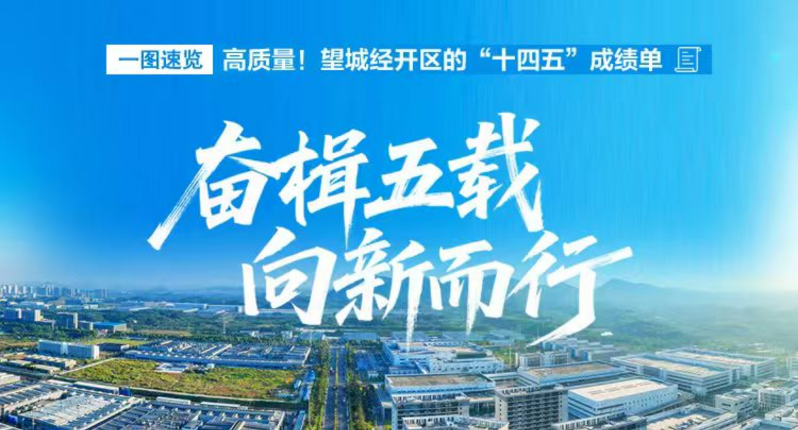 一图速览丨高质量！望城经开区的“十四五”成绩单