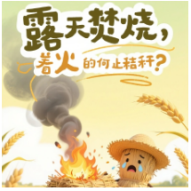 长图丨露天焚烧，“着火”的何止秸秆？