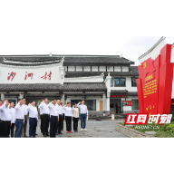 湖南省卫生健康委机关党委赴沙州村 “学史增信”开展“我为群众办实事”活动