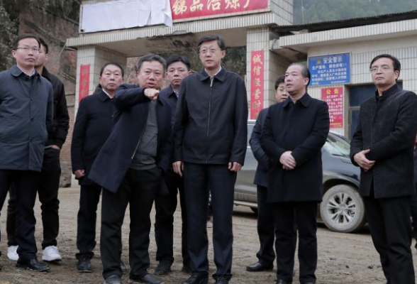 刘非到新化实地督导长江经济带生态环境突出问题整改工作