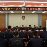 娄星公安分局举办“五四”青年节青年民警励志座谈会