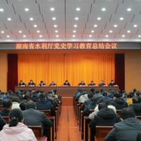 湖南省水利厅召开党史学习教育总结会议