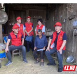 现代投资潭耒分公司赴洞口县渣坪乡客溪村开展志愿服务活动
