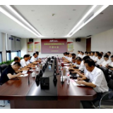 杨平陪同省委组织部负责同志到湖南轨道集团宣布省委决定