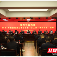 湖南农业集团召开2024年党委经济工作会议