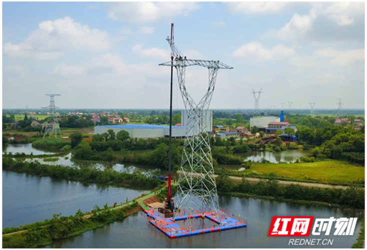 湖南送变电公司参建项目获评国网公司机械化施工示范工程