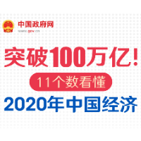 突破100万亿！11个数看懂2020年中国经济