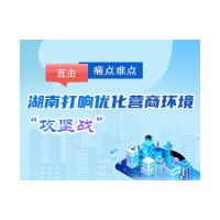 政策简读 | 直击痛点难点 湖南打响优化营商环境“攻坚战”