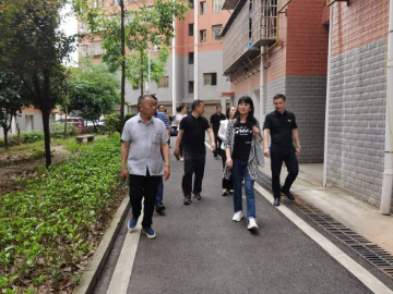 湖南住建厅赴益阳市桃江县现场调研棚改及公租房工作