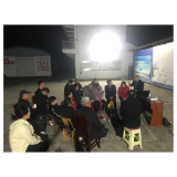借“屋场夜话”，汨罗自建房政策宣讲团下乡进村