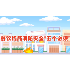 视频丨餐饮场所消防安全“五个必须”
