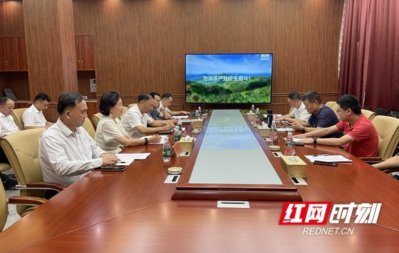 湖南省市场营销协会一行调研神农国油  为千亿茶油产业高端化路径“把脉开方”