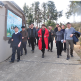 省水利厅赴双峰县考察调研“水美乡村”示范村建设项目