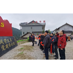 新化县中医医院赴油溪桥村开展“三八节”学习参观暨主题党日活动