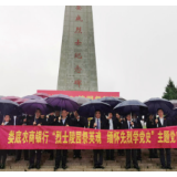 娄底农商银行开展“烈士陵园祭英魂，缅怀先烈学党史”主题党日活动