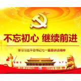 娄底市政务服务中心召开学习贯彻习近平总书记“七一”重要讲话精神研讨交流会