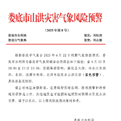 刚刚！娄底市发布山洪灾害气象风险蓝色预警