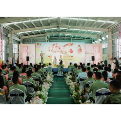 娄底:“陌上花开”进军营 情牵军地结同心