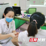 长沙高新区免费为一线医务人员接种流感疫苗 新增防疫保障