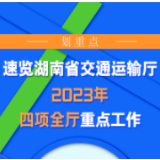 划重点！速览湖南省交通运输厅2023年四项全厅重点工作