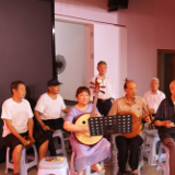 醴陵市老干部（老年）大学京剧班走进湖南工业大学弘扬京剧国粹