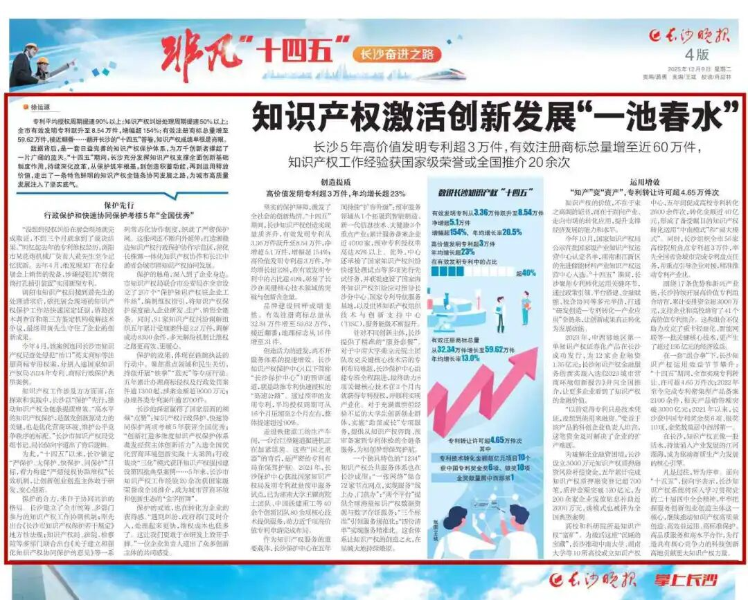 非凡“十四五” |  知识产权激活创新发展“一池春水”