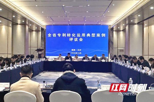 全省专利转化运用典型案例评议会在长沙召开
