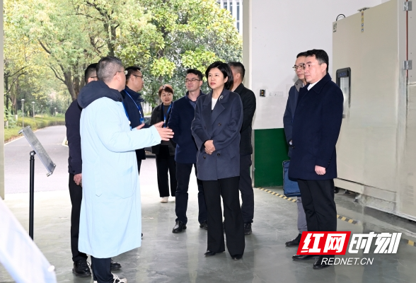 湖南省市场监管局一行赴省计量院调研党建和衡山实验室工作