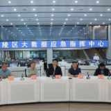 常德市武陵区领导调度防汛备汛工作