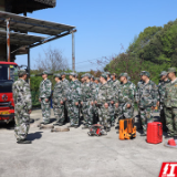 湖南省应急管理厅组织老干部考察湘潭七星村基层应急能力建设工作