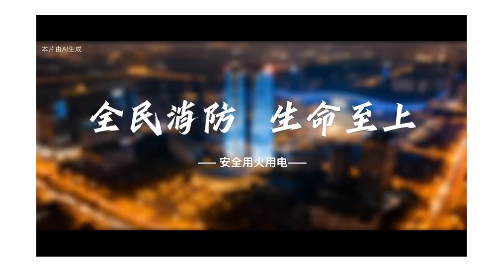 视频 | 全民消防、生命至上——安全用火用电