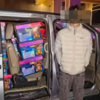 非法运输烟花爆竹！严惩！