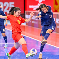 女子五人制足球亚洲杯：中国队不敌泰国队 将与伊朗队争季军