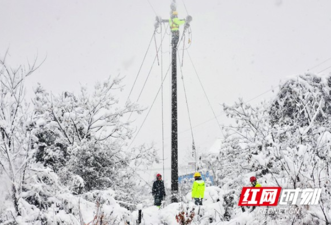 2024年抗冰保网工作纪实丨娄底供电：去时漫天风雪 归来灯火璀璨