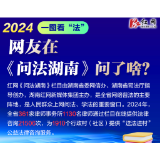 2024年一图看“法”丨网友在《问法湖南》问了啥？