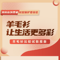 长图｜羊毛衫比较试验报告