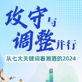 长图丨攻守与调整并行 从七大关键词看湘酒的2024